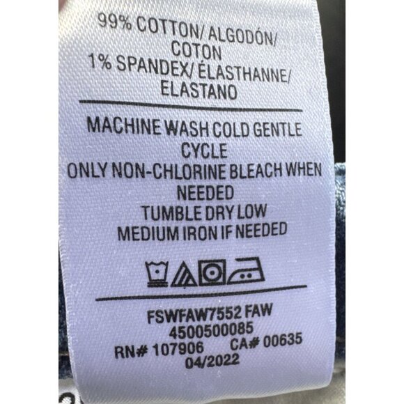 HUDSON Womens Krista Super Skinny Low Rise Blue Jeans Size 28, Denim - Picture 6 of 16